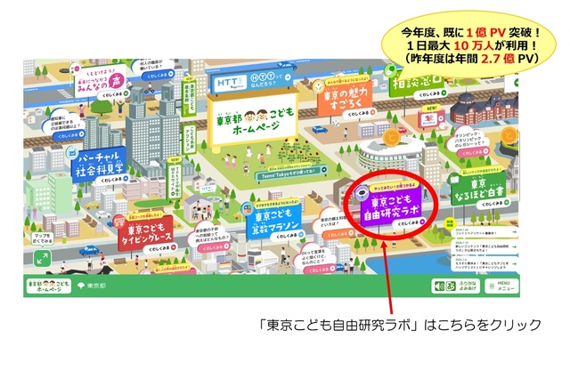 「東京こども自由研究ラボ」を公開