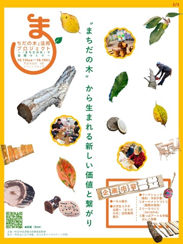 「まちだの木」活用プロジェクト