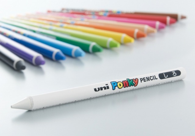 混色できる児童用高機能色鉛筆ポンキーペンシルに 白 が登場 リセマム