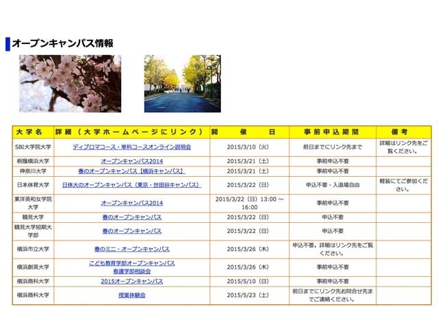 横浜市 大学 都市パートナーシップ大学のオープンキャンパス情報を掲載 リセマム