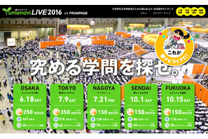 【大学受験】国公私大の学問発見イベント「夢ナビライブ」5都市で開催 画像