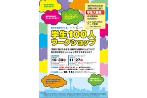 若者視点で神戸を語ろう、学生100人ワークショップ11/27 画像