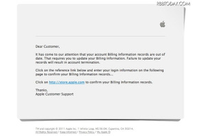Appleをかたるフィッシングメールが急増…巧妙な手口にご用心 画像