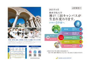 【大学受験2021】関西学院、理系4学部を新設 画像
