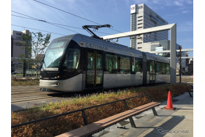 富山駅高架下にポートラム、路面電車「南北接続」体験会2/9 画像