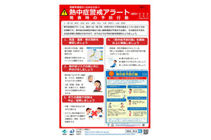 熱中症警戒アラート、関東甲信1都8県で試行 画像