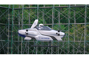 スカイドライブ「空飛ぶクルマ」公開…有人飛行モデル 画像