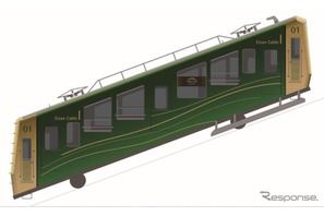 叡山ケーブル、23年ぶりに車両リニューアル 画像