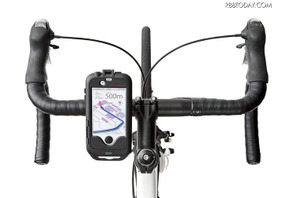 iPhone用防水仕様の自転車ホルダー、ナビや風景撮影に最適 画像