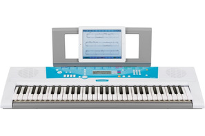 演奏に合わせiPadに譜面表示…ヤマハのファミリー向けキーポード 画像
