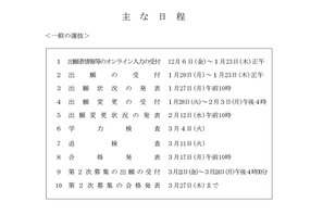 【高校受験2025】北海道公立高入試、手引を公表…12/6からオンライン入力受付 画像