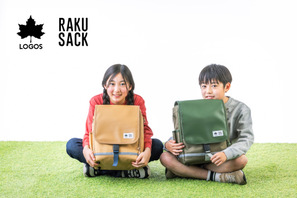 布製ランドセル「LOGOS×FOOTMARK RAKUSACK」小学生向け 画像