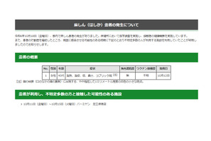 都内で女性1名「はしか」陽性…注意呼びかけ 画像