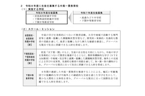 【中学受験2026】山口県、新中学2校の入試方法など発表 画像