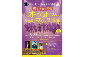 【夏休み2025】東京都「親子で楽しむオーケストラ」1,500名招待 画像