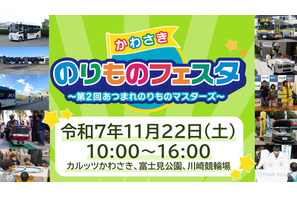 第2回「かわさきのりものフェスタ」11/22…富士見公園ほか 画像