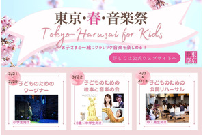 ワーグナーや絵本と音楽の会など「東京春祭 for Kids」3-4月 画像