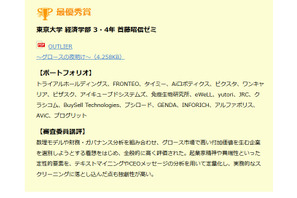 金融経済教育「日経STOCKリーグ」東大チームが最優秀賞 画像