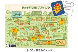 街づくりを学ぶすごろくを無料でダウンロード…防災や街の仕組みを知る 画像