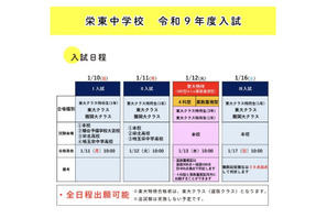 【中学受験2027】栄東中、東大特待に算数重視型…2科判定へ 画像