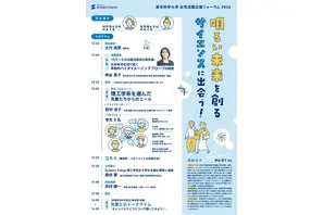 中高生の未来を応援、東京科学大がフォーラム開催9/27 画像