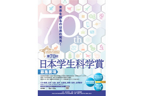 中高生対象「日本学生科学賞」作品を募集…上位入賞で大学入試も有利に 画像