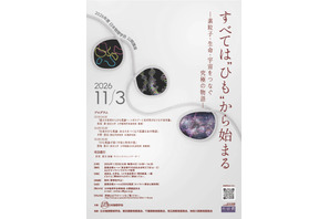 素粒子・生命・宇宙をつなぐ「ひも理論」公開講座11/3 画像
