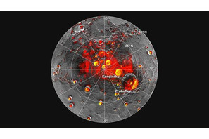 NASA、水星に氷が存在すると発表 画像