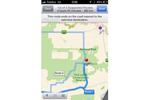オーストラリア警察、アップル地図利用に警告「生命の危険」 画像
