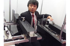 CEATEC、微妙な力加減を再現するセルフマッサージロボット…慶應大 画像