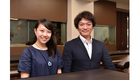 医進・サイエンスコース卒業生 吉本楓さん（左）、マネージャー 木村健太教諭