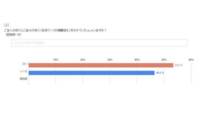 ご主人の収入とご自分の収入（在宅ワークの報酬含む）を分けていらっしゃいますか？