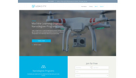 「Udacity」公式サイトトップページ