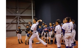 2015年度少年野球教室のようす　(C) C.L.M.