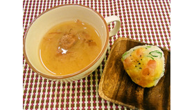 ◆1◆梅干入りかちゅー湯（基本レシピ）※おにぎりはレシピ外