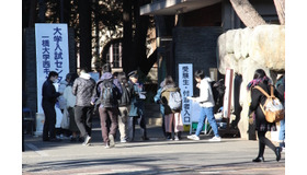 平成31年度センター試験が始まった（写真は一橋大学西キャンパス試験場のようす）