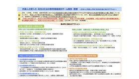 外国人の受入れ・共生のための教育推進検討チーム報告（概要）