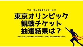 東京2020大会オリンピック観戦チケットの申込状況における緊急アンケート