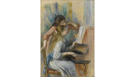 オーギュスト・ルノワール「ピアノを弾く少女たち」　(c) RMN-Grand Palais (musee de lOrangerie)／Franck Raux／distributed by AMF