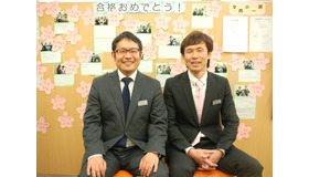 SS-1代表の小川大介氏（左）と、成城学園教室の竹澤智之室長（右）