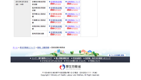 国家試験合格発表