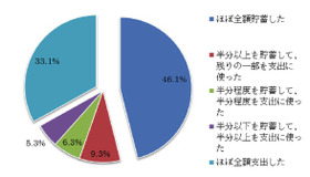 子ども手当の使用状況