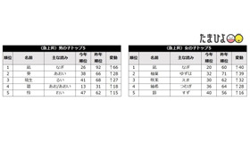 急上昇ランキング