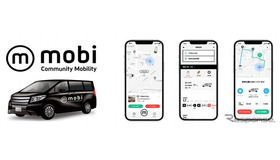 AIシェアリングモビリティサービス「mobi（モビ）」