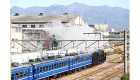 およそ11年ぶりにデゴイチが陸羽東線に戻ってくる。写真はD51 498が牽引する上越線のSL列車で、陸羽東線でも青い12系客車を牽引する。