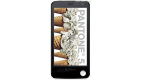 PANTONE 5 SoftBank 107SH。PANTONEシリーズ初の防水スマートフォン。世界初、放射線測定機能搭載、ボタンひとつで簡単に測定可能