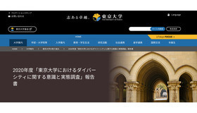 2020年度「東京大学におけるダイバーシティに関する意識と実態調査」報告書