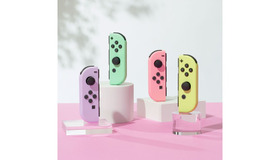 Nintendo Switch Joy-Conにパステルカラーの新色二種。ピンク＆イエローとパープル＆グリーン