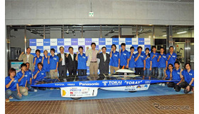 東海大学チャレンジセンター「ライトパワープロジェクト」のソーラーカーチーム