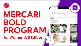 Mercari Bold Program for Women: US Edition